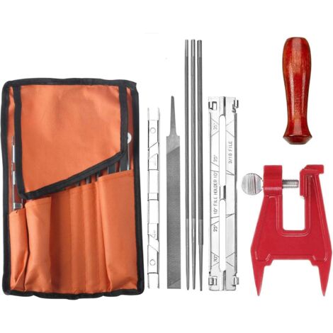 QWORK Lot De 30 Affûteurs Chaîne Tronçonneuse 4mm 4.8mm 5.5mm - Kit Complet Pour Meulage & Polissage
