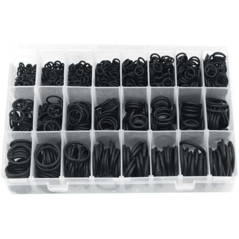 Kit 270 Joints Toriques NBR - 18 Tailles (5,29 à 17,17 Mm) - Pour Climatisation, Hydraulique, Plomberie - Boîte De Rangement