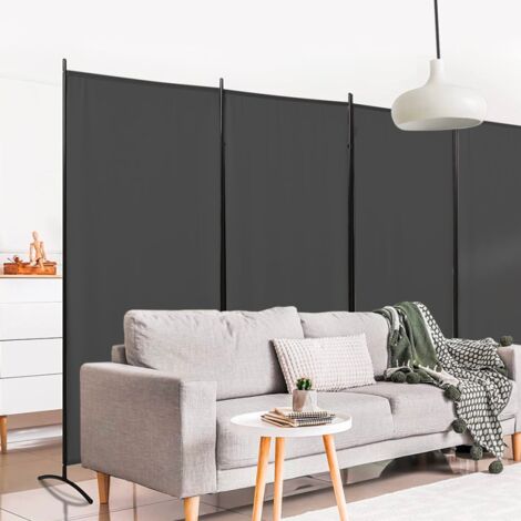 Faltbare Trennwand Raumteiler Sichtschutz für Innen und Außen 172x220cm