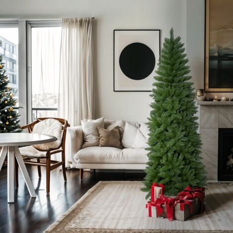 Künstlicher realistischer Weihnachtsbaum 180cm grün Vittangi