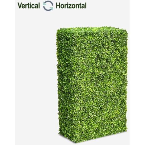 Mugar Künstlicher Gartenzaun – 1x3 M, 90 % Sichtschutz, Wasserfest, UV- & Feuerfest, Für Terrasse & Balkon