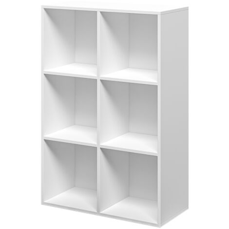 Regal Tempra Weiss NB Bücherregal | Standregal | Regale | Wohnzimmer | Möbel