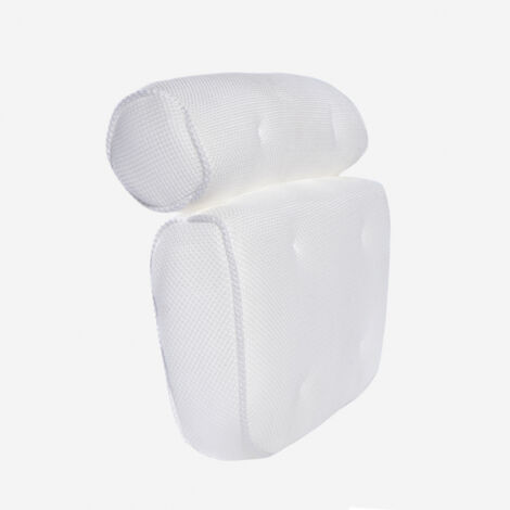 WONDERfoam Badewannenkissen Extra Dick – Ergonomisch, Rutschfest & Maschinenwaschbar (43,8x41,9 Cm, 8,9 Cm Stark)