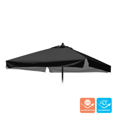 BELLRINO Ersatzschirm Für Gartenschirm – 3x2 M, 6 Rippen, 220D Polyester, UV30+, Nur Baldachin
