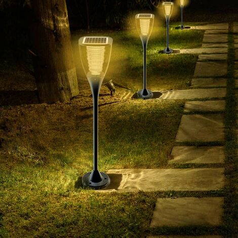 LED Solarleuchte Straßenlaterne mit Bewegungsmelder Wandleuchte Yard Gartenlampe