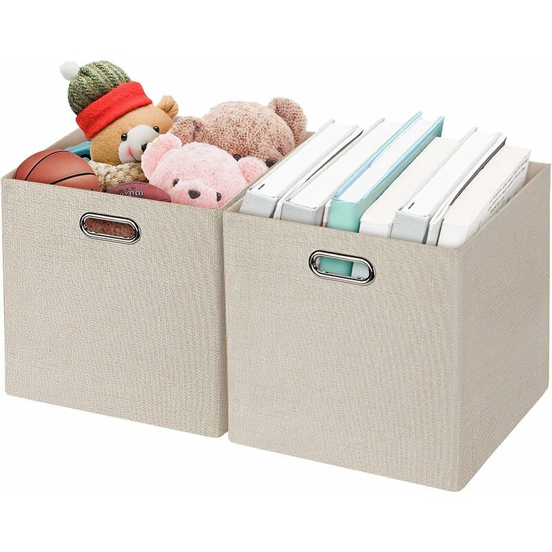 Cube rangement tissu 33x33