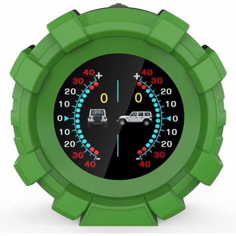 Inclinomètre numérique Angle d'alarme Vitesse GPS Vitesse Pente