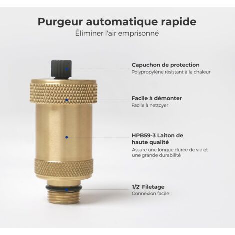 Soupape De Sécurité Chaudière DN25 (1") En Laiton Avec Manomètre - Pour Système Chauffage Maison, Hôtel, Bureau, Jaune, 16x12 Cm