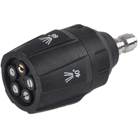 Kit De 5 Buses Pour Nettoyeur Haute Pression - Connexion Rapide 1/4" - Plusieurs Degrés De Jet