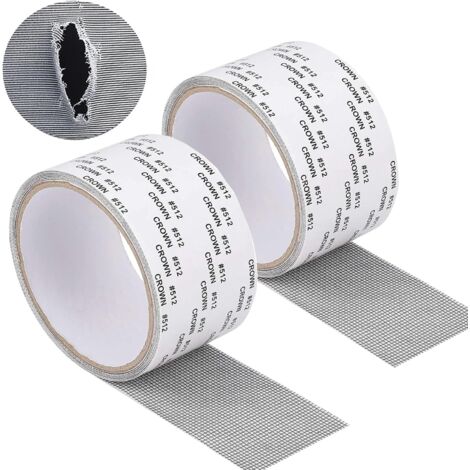 GAUDER Ruban Adhésif De Réparation Pour Moustiquaire (50 Mm X 1 M