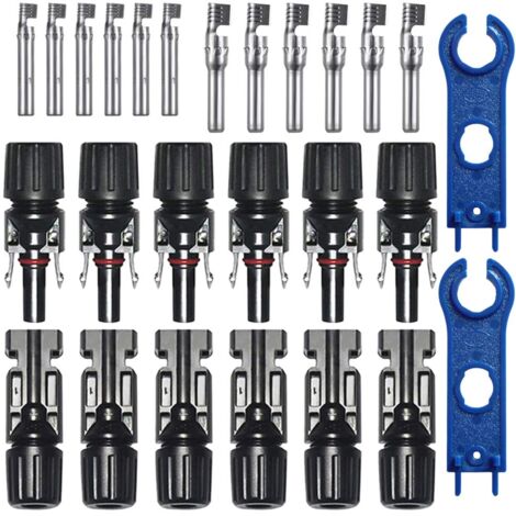 Paire De Câble Solaire Avec Connecteurs MC4 - Simple - | SoluSun