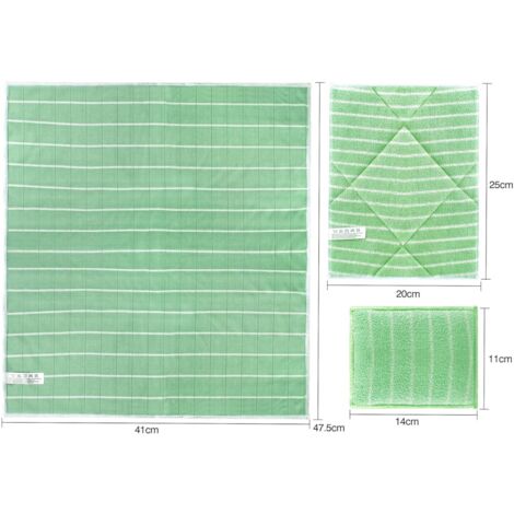 Lot de 6 Chiffon Bambou Microfibre pour Vitres Miroirs Carreaux Carrosserie Microfibre Bambou Vitre Ménage Salle de Bain