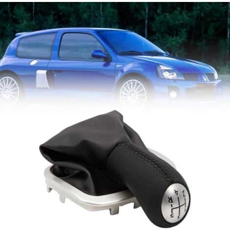 Pommeaux leviers vitesse manuel 5 vitesses pour Clio 3 Clio 4 Megane 3 Laguna 2 avec Botte de Changement de Vitesse pour 8200379961 8200393246