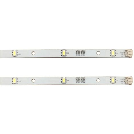 2x Bande Lumineuse Led Pour Réfrigérateurs Congélateurs Rongsheng Hisense Logik Mddz-162a 1629348