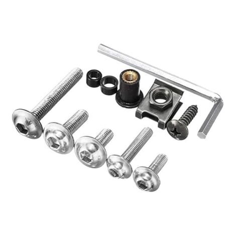OAK Components Kit de boulons pour porte-bidon - Titane | M5x15 | 4