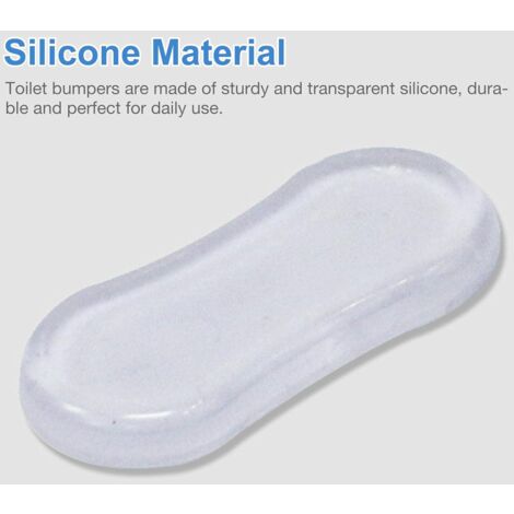 Mswborml Coussin Siège Toilette Velours Bleu - Housse Chauffante Antibactérienne Imperméable