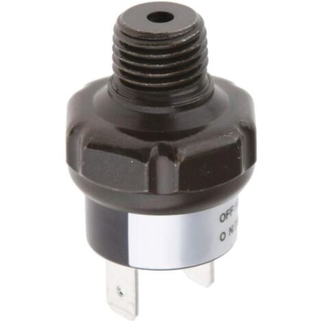 Yctze Pour Pressostat Compresseur Pour Presostat Compresseur Interrupteur De Pression De Voiture En Métal Plastique Noir 12V Interrupteur De Compresseur D'air Automatique De