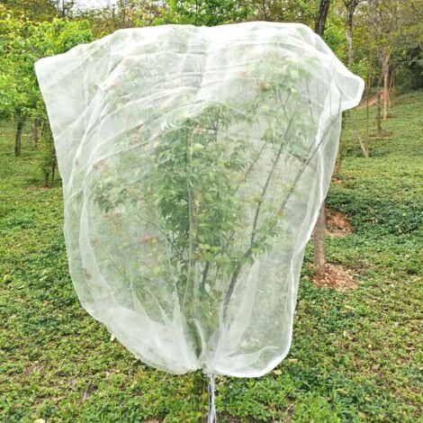 Lot De 6 Sacs En Filet Pour Arbres Fruitiers Avec Cordon De