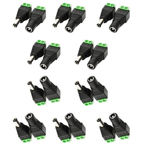 Connecteur droit pour Ruban Led COB 24V IP65 10mm réf 812585