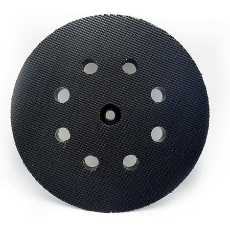 Plateau de Poncage, 125mm Plateau de Ponçage, Plateau pour Metabo SXE 325 Intec 425 Turbotec 631220000 (Noir)（2pcs）