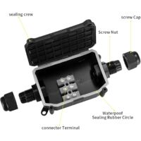 Nineleaf Boîtier De Connexion IP66, Boîtier En Plastique ABS, Boîtier