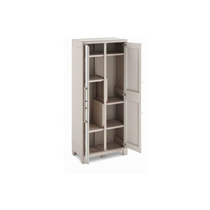 Keter Keter Armadio Gulliver Multispace Xl Beige 80 X 44 X 182 Cm 