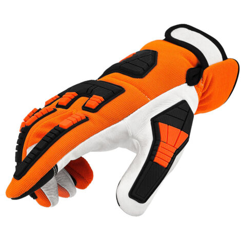 Stocker Guanti Da Giardino Con Palmo In Vera Pelle: Taglia XL, Robusto E Comodo - 2