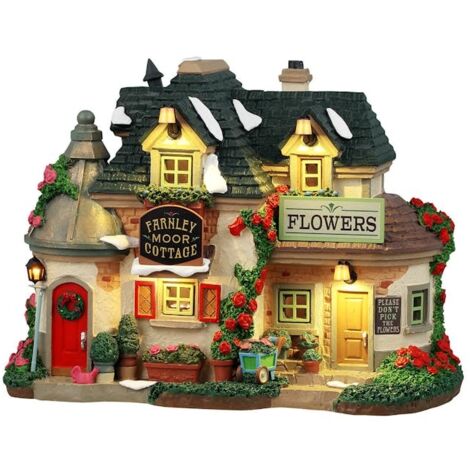 Lemax Farnley Moor Cottage 45237 Villaggio di Natale