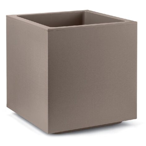 VECA VASO FIORIERA CUBO MATHERIA 50CM AVANA
