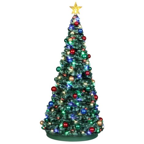 Lemax Outdoor Holiday Tree 24954 villaggio di natale