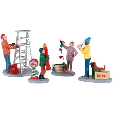 Lemax Preparazioni Decorazioni In Famiglia - Getting Ready To Decorate - LEMAX - 12030 (1/5)