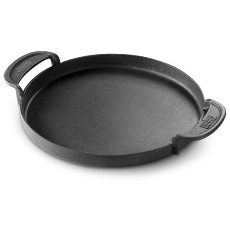 WEBER Piastra Gourmet in Ghisa per Barbecue - Nero - Cottura Uniforme