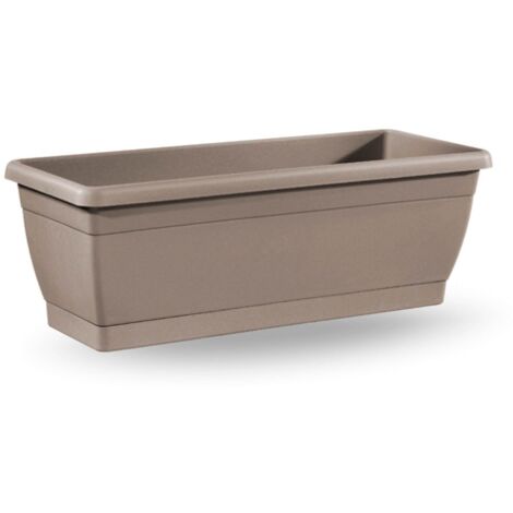 CASSETTA ROXANNE 60CM CON SOTTOCASSETTA AVANA VASO FIORIERA VECA