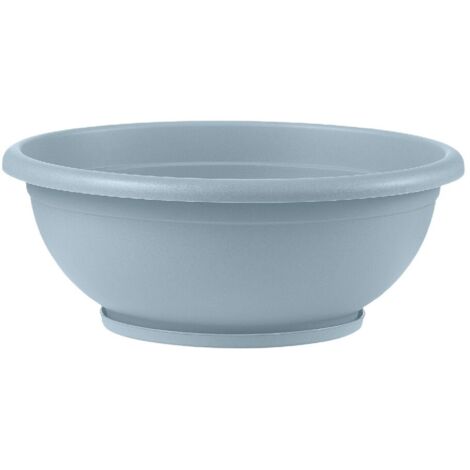 Ciotola Naxos con Sottovaso ad Incastro  Avana - 50 cm
