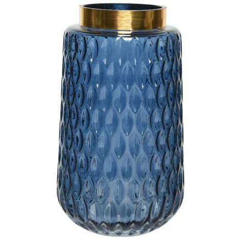 Vaso Ovale In Vetro Colorato - Vaso Design