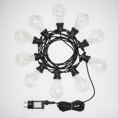 Lampadina E27 party light, filament led, bianco caldo