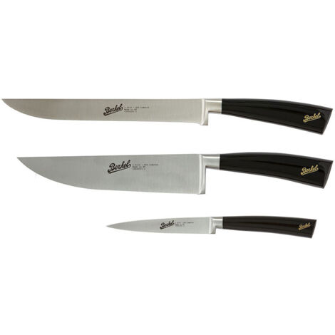Berkel Elegance Set 3 coltelli chef Nero (1/3)