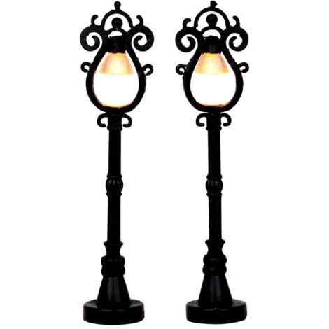 Parisian Street Lamp S/2 B/O 4.5V Cod. 44757 (1/2)