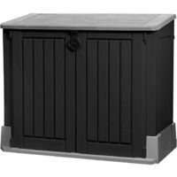 Keter Porta Attrezzi da Giardino STORE IT OUT MIDI Nero