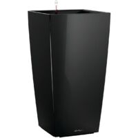 LECHUZA CUBICO Premium 40 nero lucido 18196