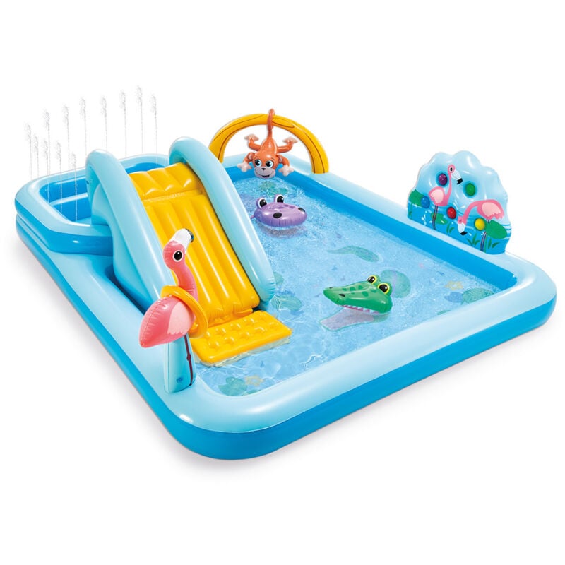 Piscina para Niños Intex 57161 Jungle Adventure Play Center