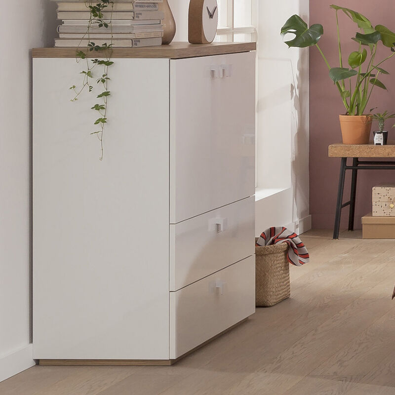 Cómoda aparador moderna para salón y dormitorio Ottavia