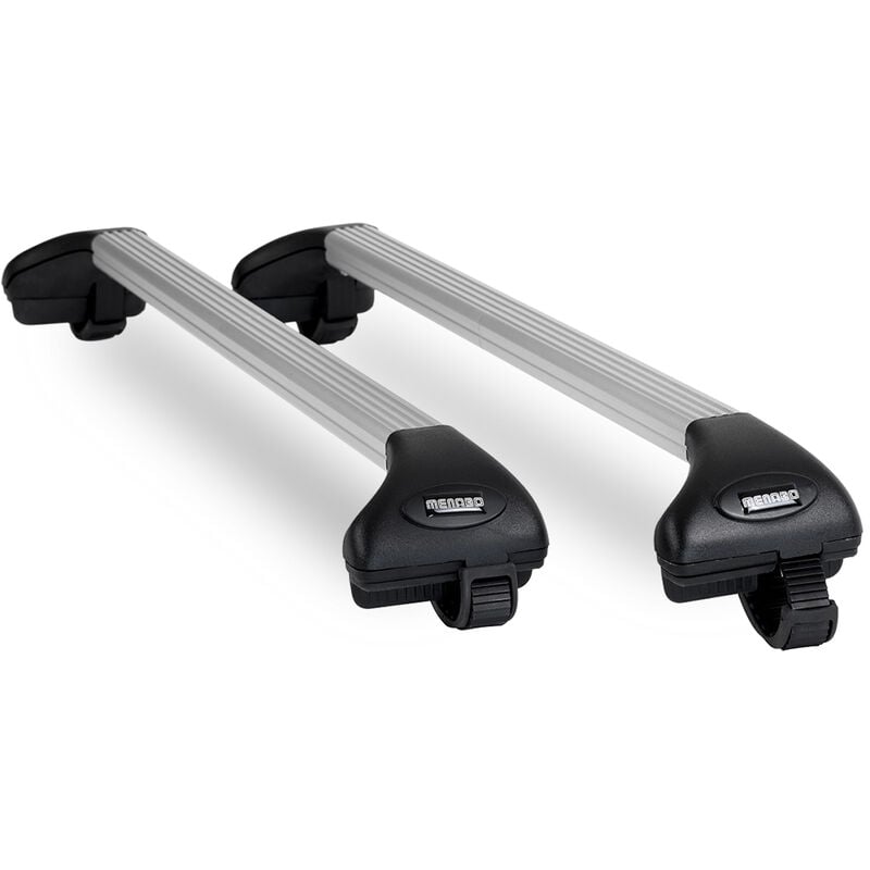 Barras de techo universales para auto raised rails Ariete Silver