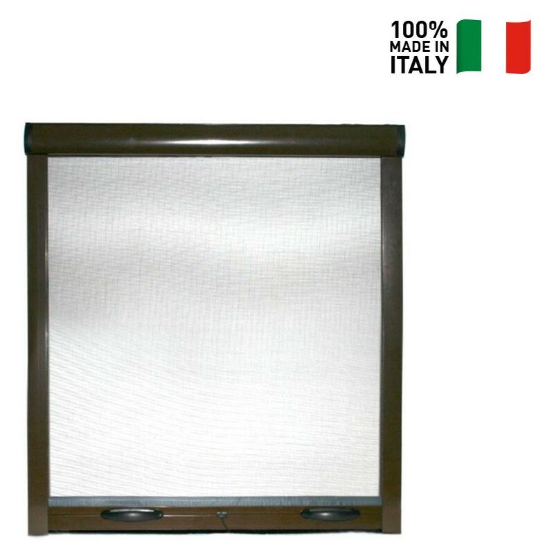 Mosquitera para ventana corredera (An x Al: 70 x 130 cm, Color bastidor:  Blanco)