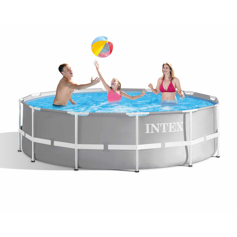 Piscina elevada desmontable Intex 26716 Prism Frame Redonda 366x99