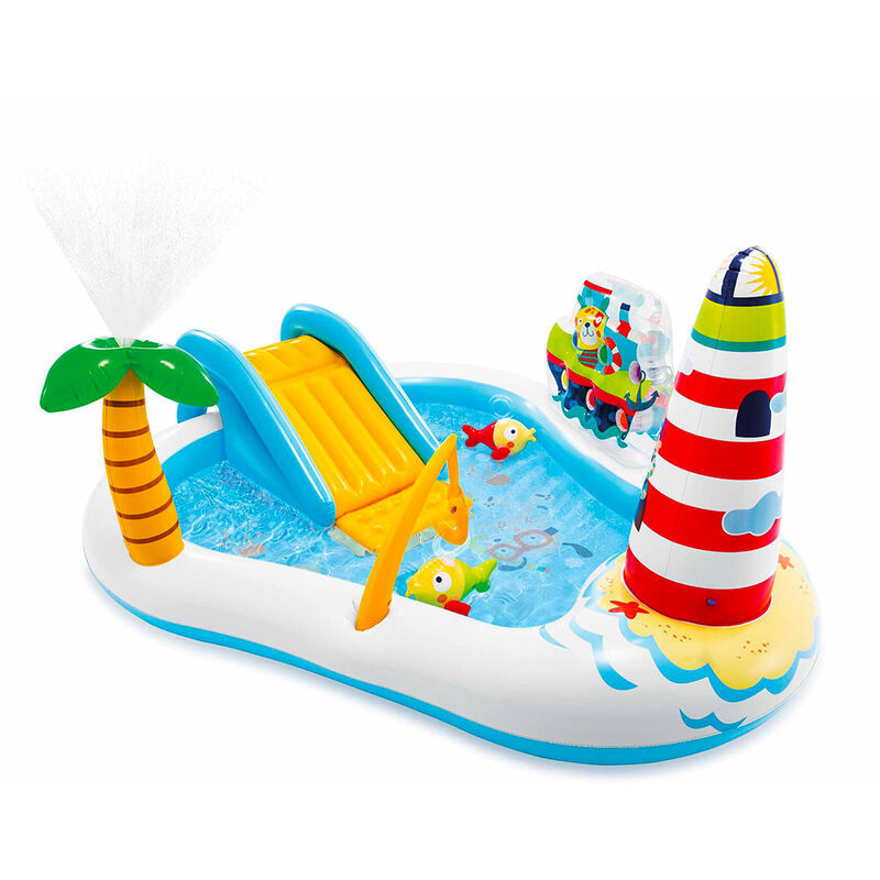 Piscina hinchable para niños Intex 57162 Fishing Fun Play Center