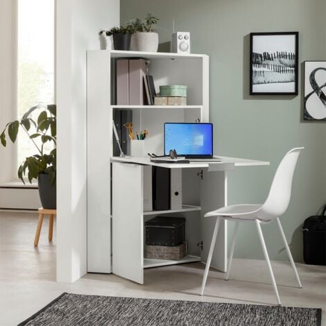 Siete escritorios plegables para tener un rincón de trabajo oculto, también  en los espacios más pequeños
