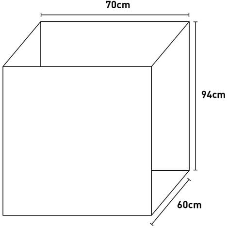 Negrari 5012P/5017P Mueble cubrelavadora con estantería portaobjetos de  Resina para Exterior (70 x 60 x 94/65 x 26,5 x 79), Color Blanco :  : Hogar y cocina