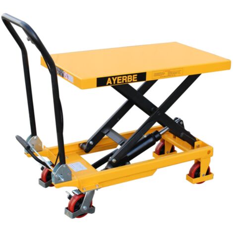 AYERBE - 583910 - Mesa hidráulica accionamiento manual capacidad 300 Kilos - AY-350-MH