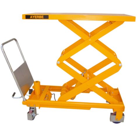 AYERBE - 580075 - Mesa hidráulica accionamiento manual capacidad 750 Kilos -AY-750-MH